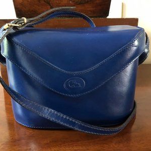 Vintage Cristian Crossbody - vibrant blue - made in Italy